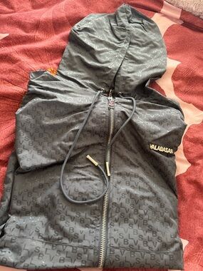 Valabasas Monogram Zip Hooded Jacket